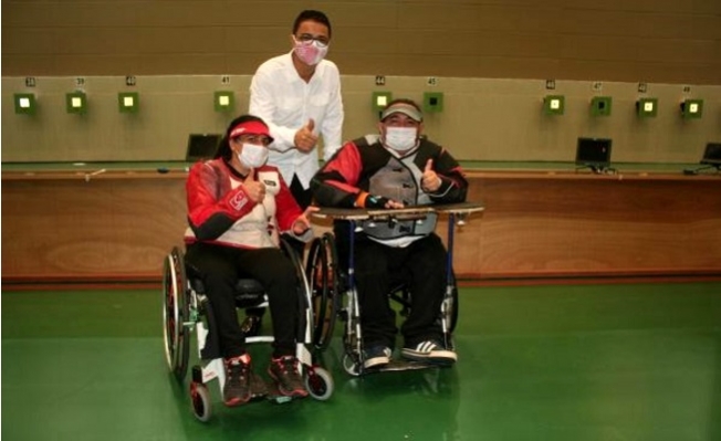 Engelli Çift, Tokyo Olimpiyatları´na Hazırlanıyor