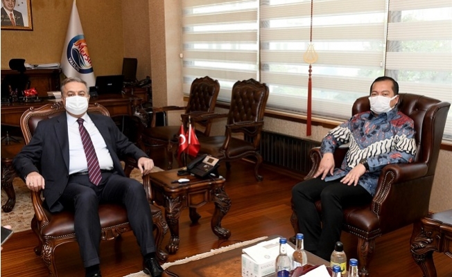 Endonezya Cumhuriyeti Ankara Büyükelçisi Iqbal Mersin'de