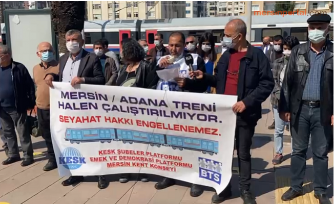 "Mersin-Adana Tren Seferleri Yeniden Başlatılmalı"