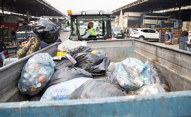 Mersin'de 2020'de Mersin’de, 818 Bin 541 Ton Atık Toplandı.