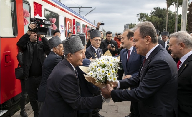 Atatürk'ün Mersin'e Gelişinin 100.Yılı Törenle Kutlandı.