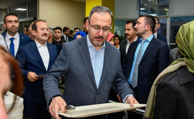 Gençlik ve Spor Bakanı Dr. Mehmet Muharrem Kasapoğlu Mersin'de