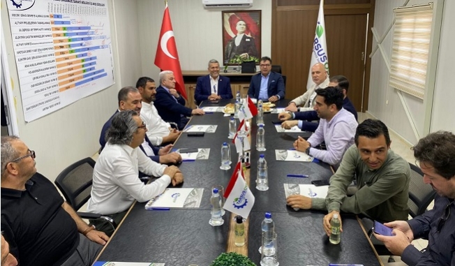 Milletvekili Uysal Tarsus TSO Yönetim Kurulu ve Meclis Üyeleriyle Buluştu