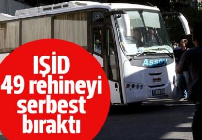 IŞİD'İN ELİNDEKİ TÜRK REHİNELER SERBEST !