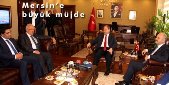 Sağlık Bakanı Türkiye'nin İlk Şehir Hastanesini Mersin'de  İnceledi.