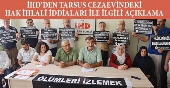 Tarsus Cezaevi Hak İhlalleri Şampiyonu!