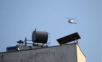 Mersin'de Helikopter ve Dron Destekli Uyuşturucu Operasyonu