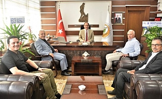 Mersin Orman Bölge Müdürlüğüne Atanan Mustafa Yalçın’a Ziyaretler Sürüyor.