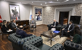 İstanbul İsveç Başkonsolosu Peter Ericson'dan Başkan Seçer'e Ziyaret