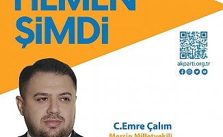 "Cebrail Emre Çalım" Mersin Ak Parti'den Milletvekili Aday Adayı Oldu
