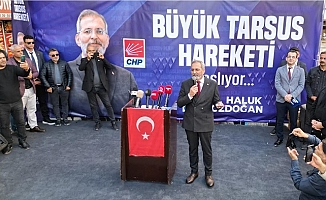 Başkan Haluk Bozdoğan Yeni'den Tarsus Belediye Başkanlığına Aday Oldu