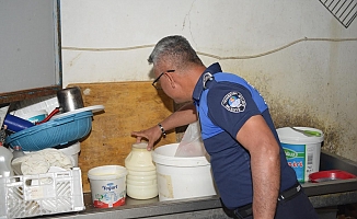 Yenişehir Belediyesi Kaçak Peynir İmalathanesini Mühürledi