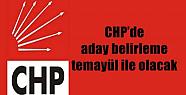 CHP Mersin'de Temayül Yoklaması Cumartesi Günü